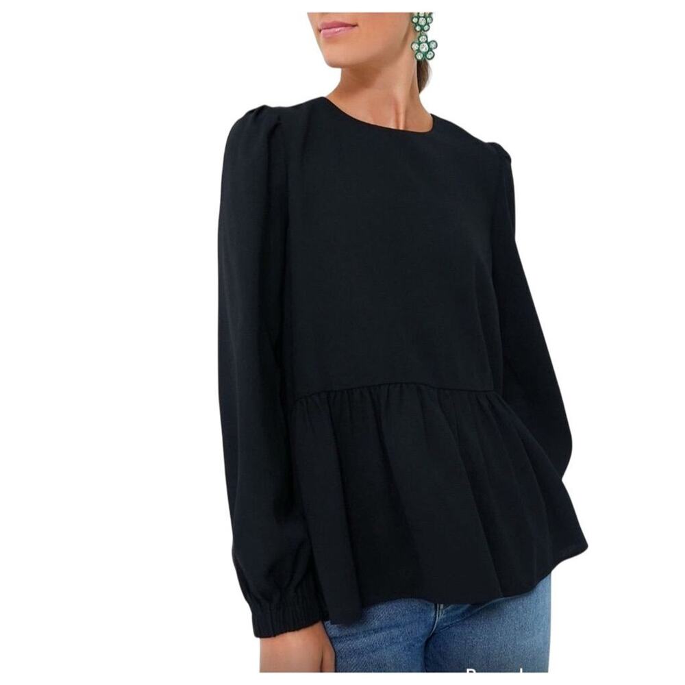 Tuckernuck Pomander Place Carlota Peplum Blouse